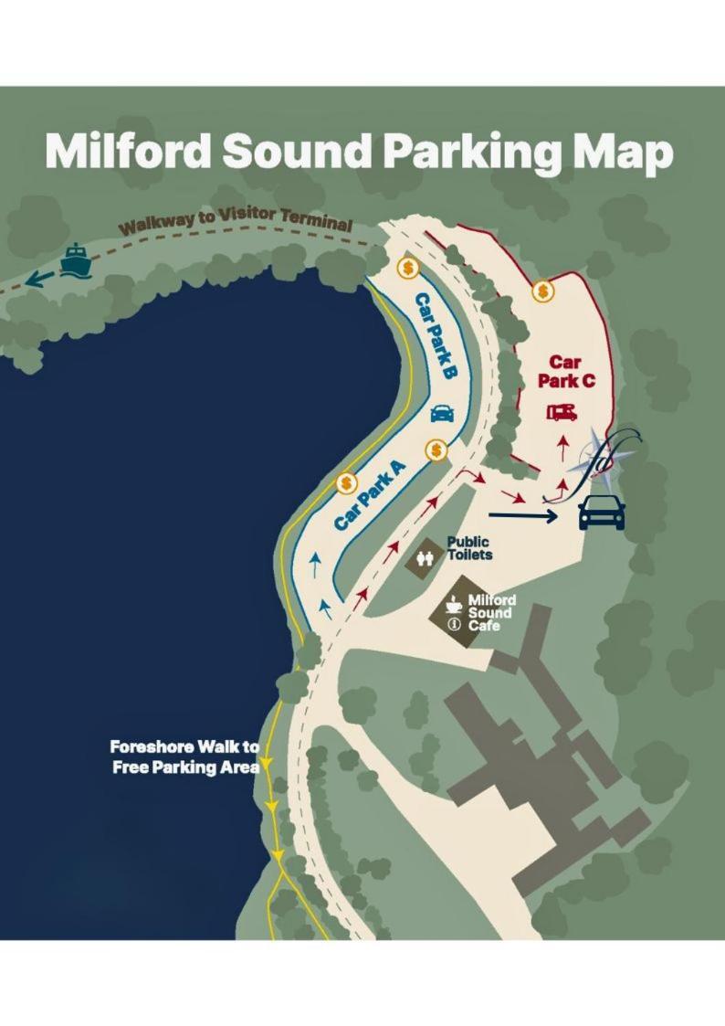 Milford Sound Overnight Cruise - Fiordland Discovery מראה חיצוני תמונה